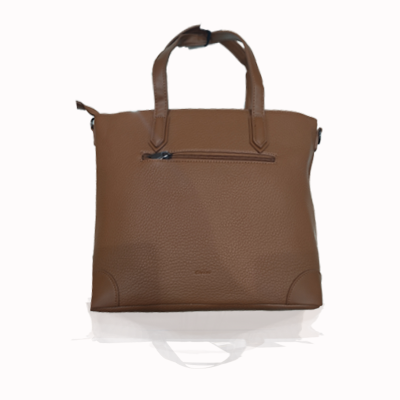 EDEN - Extra-Large Leather and Shear-ling Reversible Tote Bag